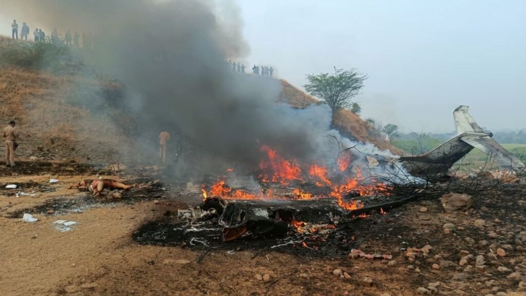 Learjet 45 Crash in India